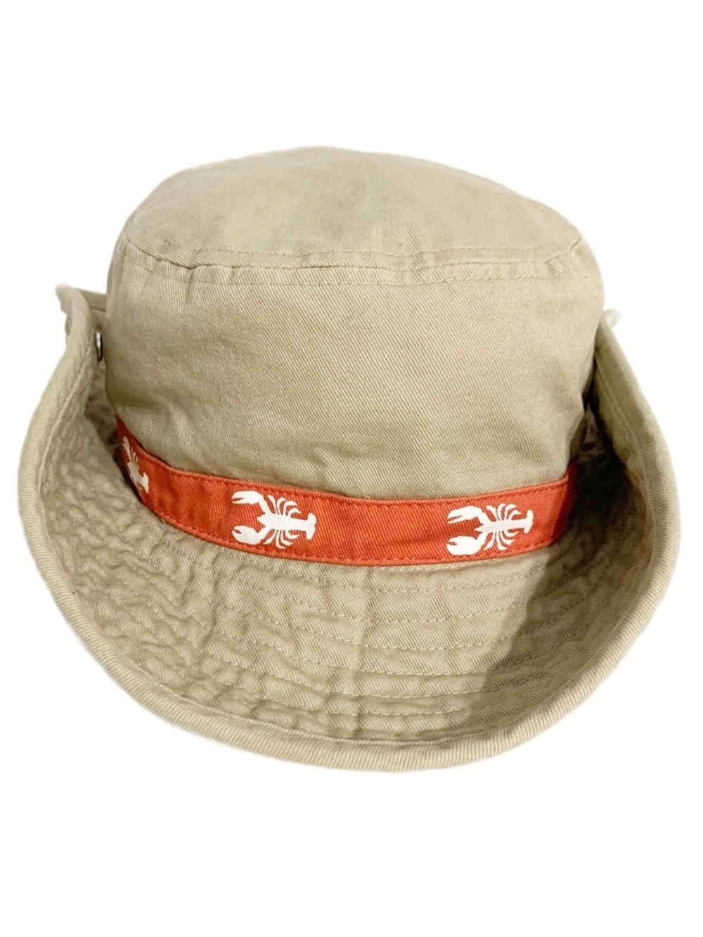 Carter’s Classic Packable Summer Beach Bucket Hat Lobster 🦞 Band Buckle Brim